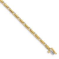 14k AA Diamond Tennis Bracelet