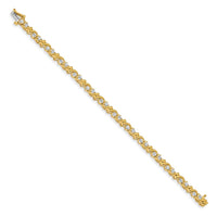 14k A Diamond Tennis Bracelet