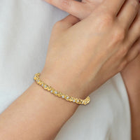14k A Diamond Tennis Bracelet