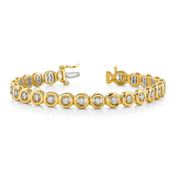 14k A Diamond Add-A-Diamond Bracelet