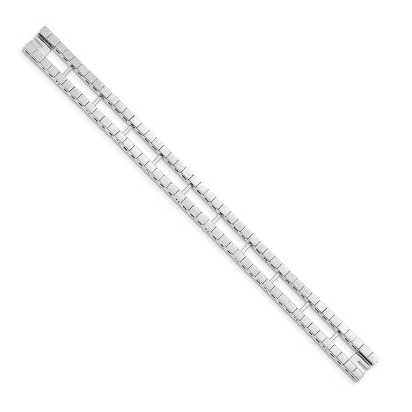 14k White Gold Tennis Jacket Blank