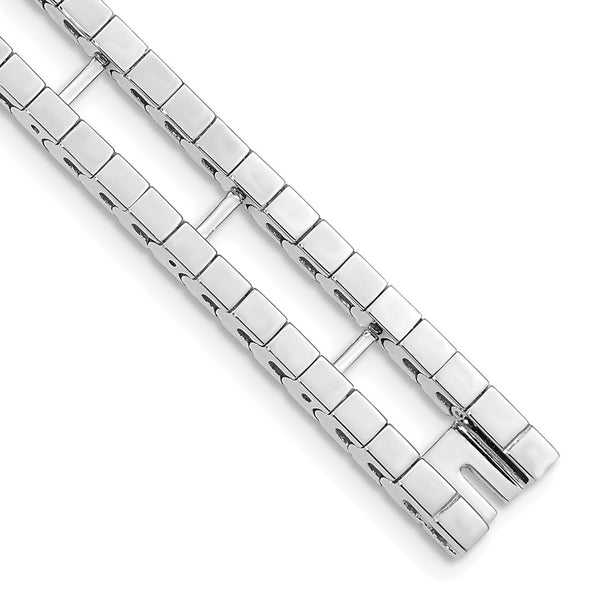 14k White Gold Tennis Jacket Blank