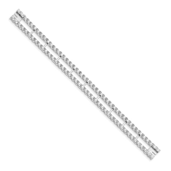 14k White Gold Tennis Jacket Blank