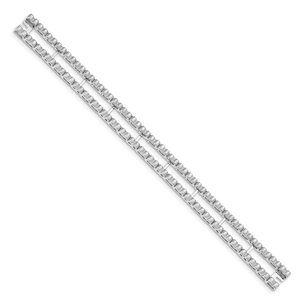 14k White Gold Tennis Jacket Blank