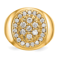 14k AA Diamond men's ring