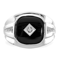 14kw AA Diamond Men's Ring