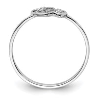 14k White Gold VS Diamond ring