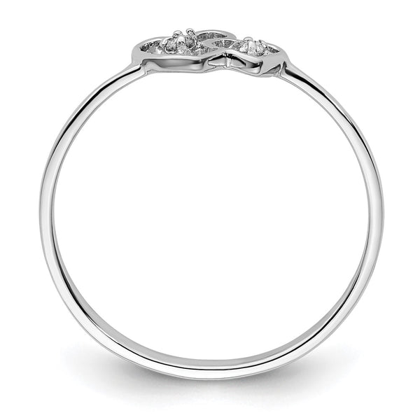 14k White Gold VS Diamond ring