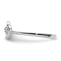 14k White Gold VS Diamond ring