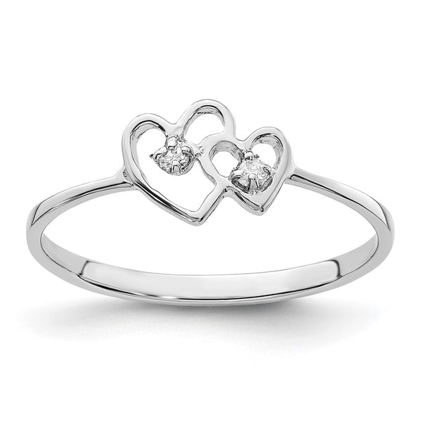 14k White Gold VS Diamond ring