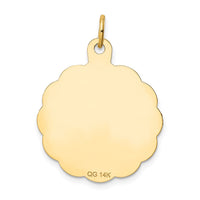14K A DATE TO REMEMBER Disc Charm