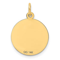 14K HAPPY ANNIVERSARY Charm