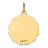 14K HAPPY ANNIVERSARY Charm