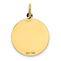 14K HAPPY BIRTHDAY Charm
