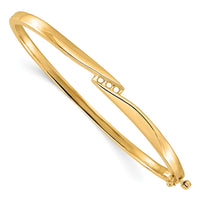 14k Hinged Bangle Bracelet Mounting