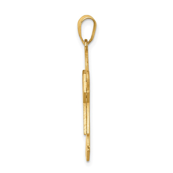 14k Girl Charm