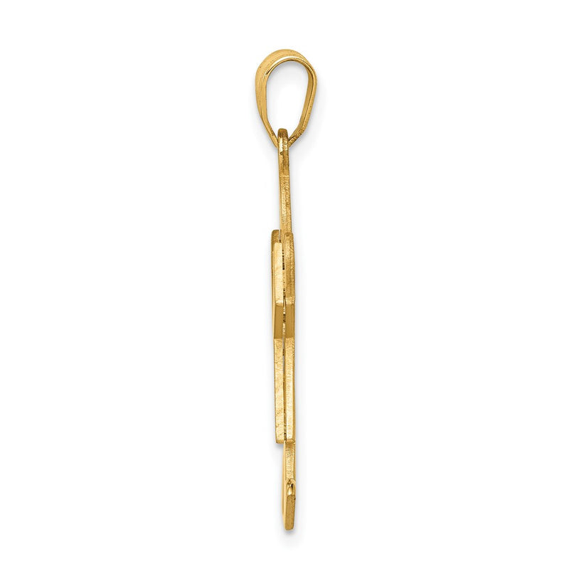 14k Girl Charm