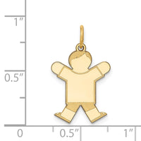 14k Kid Charm