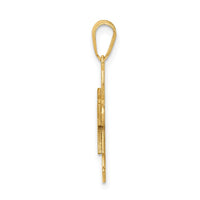 14k Girl Charm