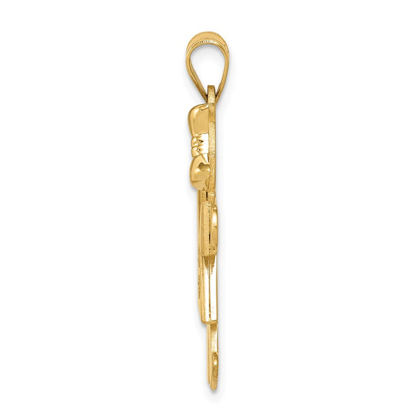 14k AAA Diamond Kid Pendant
