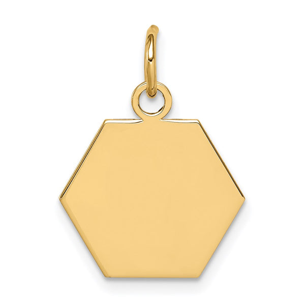 14k Non-enameled Medical Jewelry Pendant