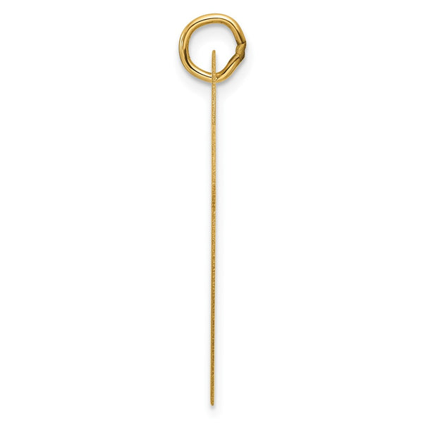 14k Large Engravable Heart Charm