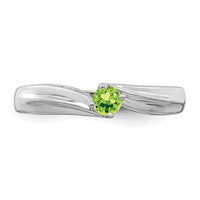 Sterling Silver Rhodium-plated Family Jewelry Ring