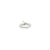 Sterling Silver Rhodium-plated Family Jewelry Ring