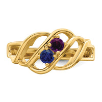 14k Family Jewelry Ring