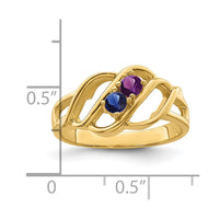 14k Family Jewelry Ring