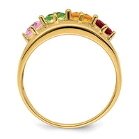 14k Genuine Family Jewelry Ring