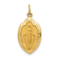 14k Miraculous Medal Charm