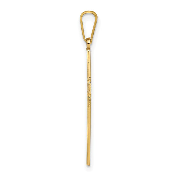 14k Cross Pendant
