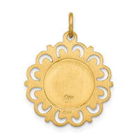 14k Our Lady of Fatima Medal Pendant