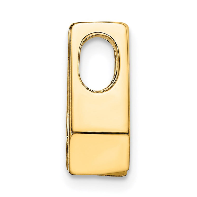 14k AA 4.5mm Diamond Slide