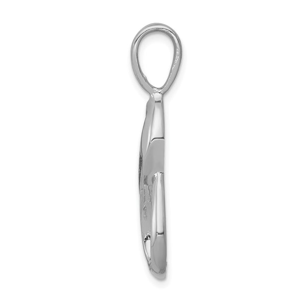 14k White Gold 6-1.9mm AA Diamond Semi-mount Peg Slide