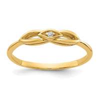14k A Diamond ring
