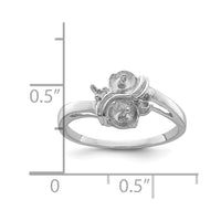 14k White Gold 5.5mm Pearl & Diamond Ring Mounting