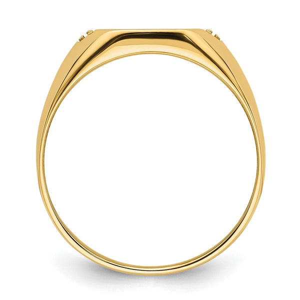 14k Men's Band Mounting